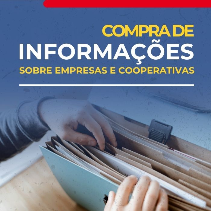 Compra de Informações sobre Empresas e Cooperativas